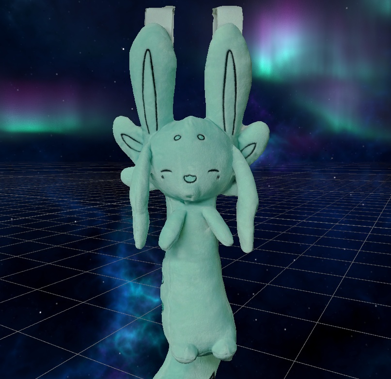 フレンドぷらっしゅ ムルル(緑) 3Dモデル