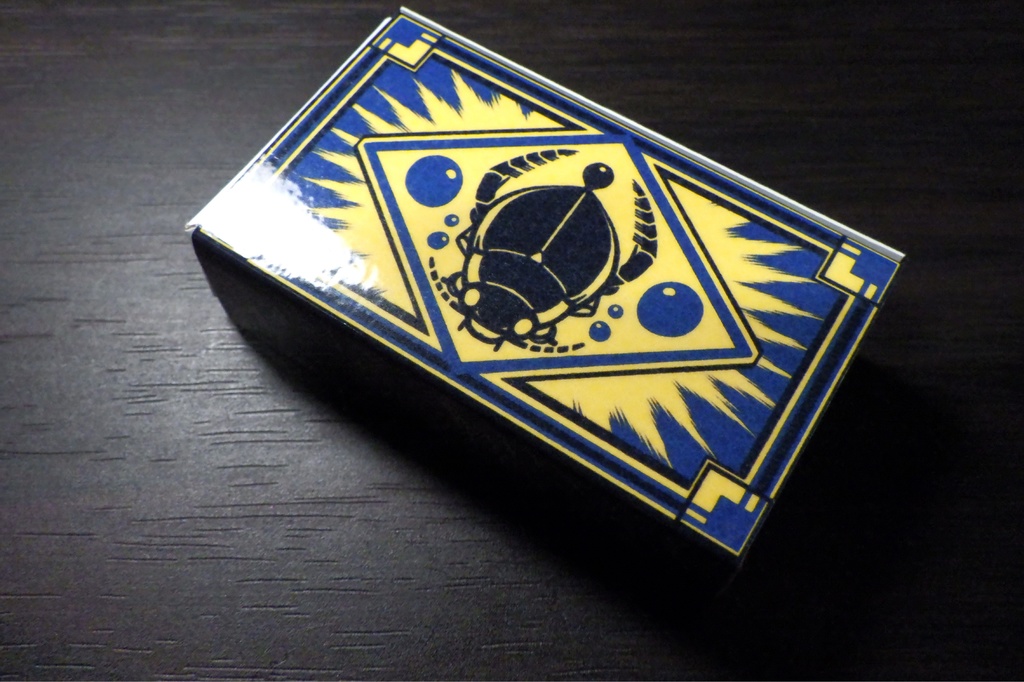 マッチ箱風昆虫ミニステッカーセット(箱:全3種)