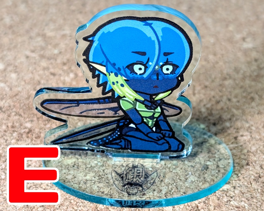 【アクリルスタンド】ちょこんと蟲人【周年記念】