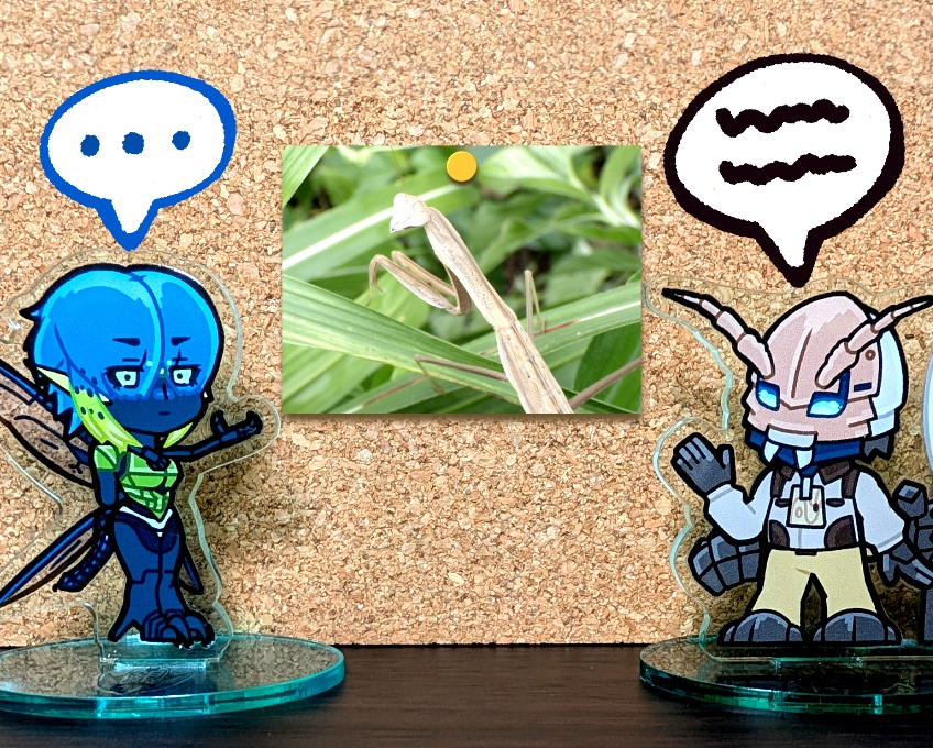 【アクリルスタンド】ちょこんと蟲人【周年記念】