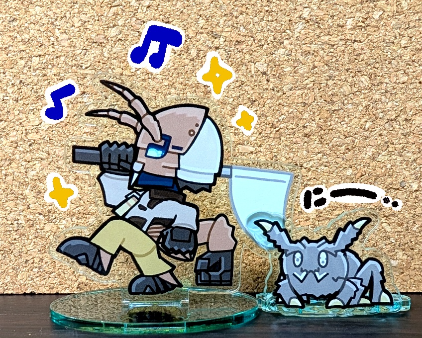 【アクリルスタンド】ちょこんと蟲人【周年記念】