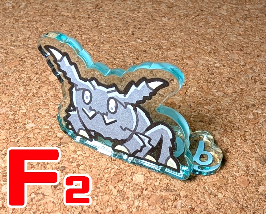 【アクリルスタンド】ちょこんと蟲人【周年記念】