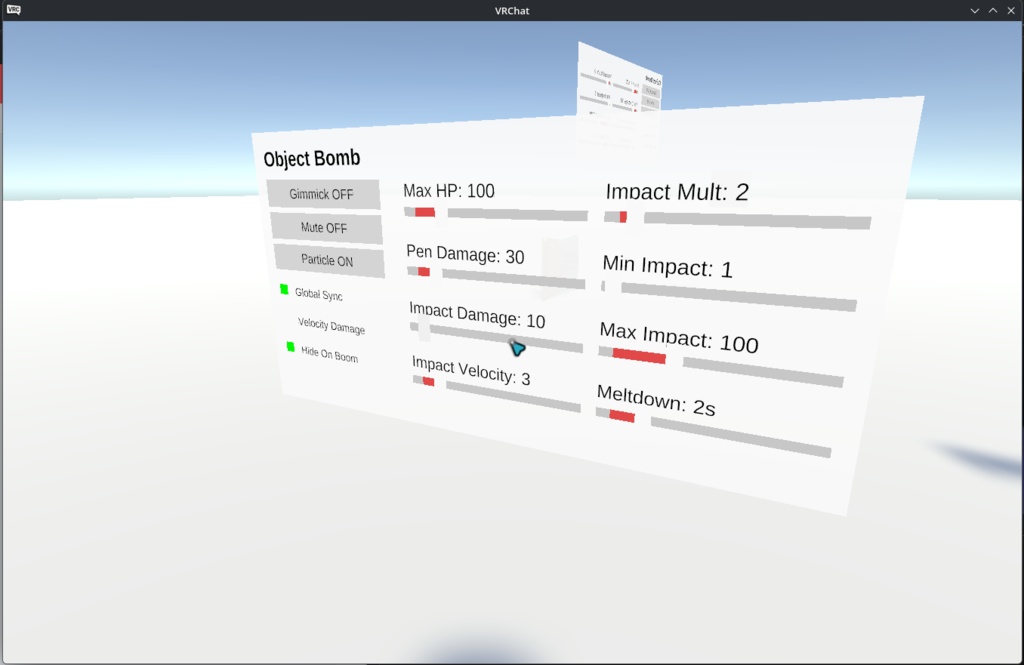 オブジェクトを爆発物にするVRChat / Unity用Editorツール / アセット