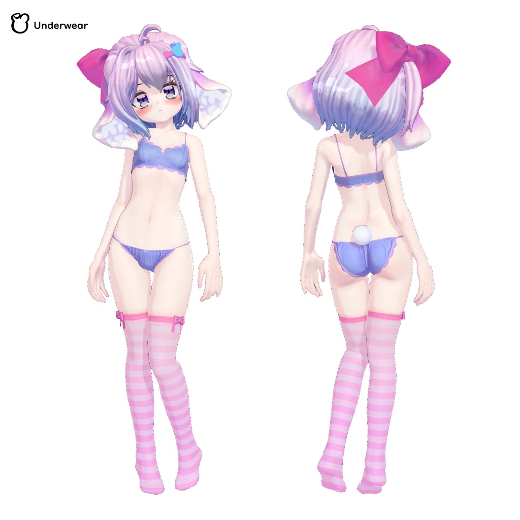 オリジナル3Dモデル「ミアイ」