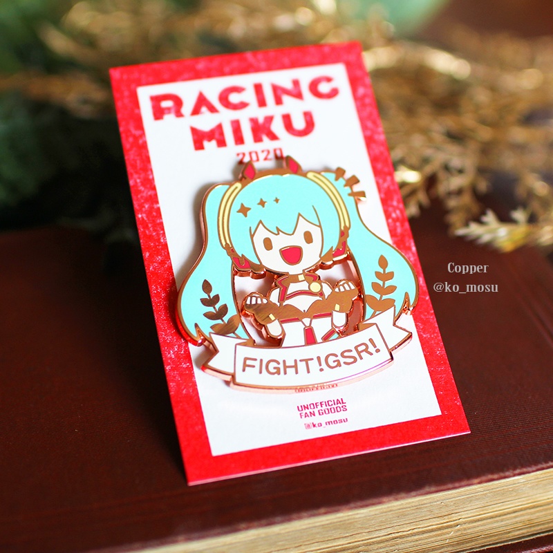 レーシングミク2020エナメルピンバッジ