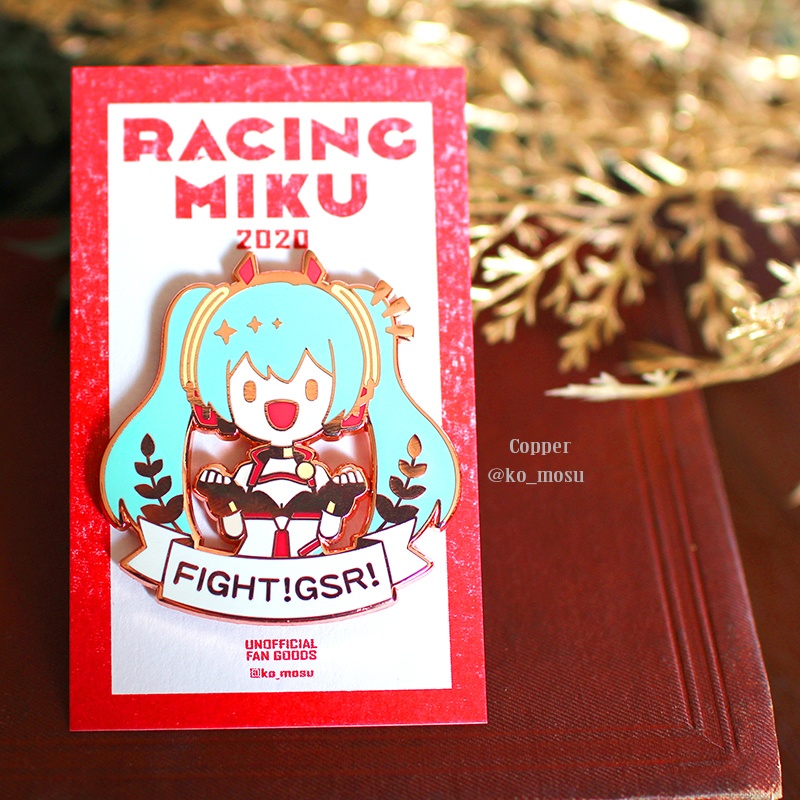 レーシングミク2020エナメルピンバッジ