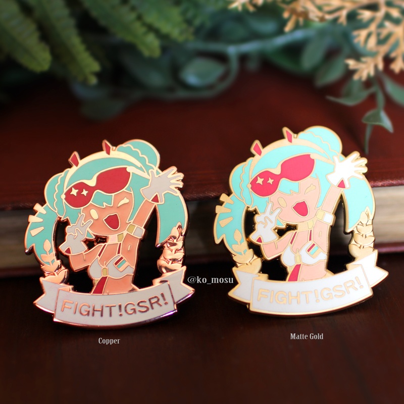 レーシングミク2020エナメルピンバッジ