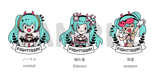 レーシングミク2020エナメルピンバッジ