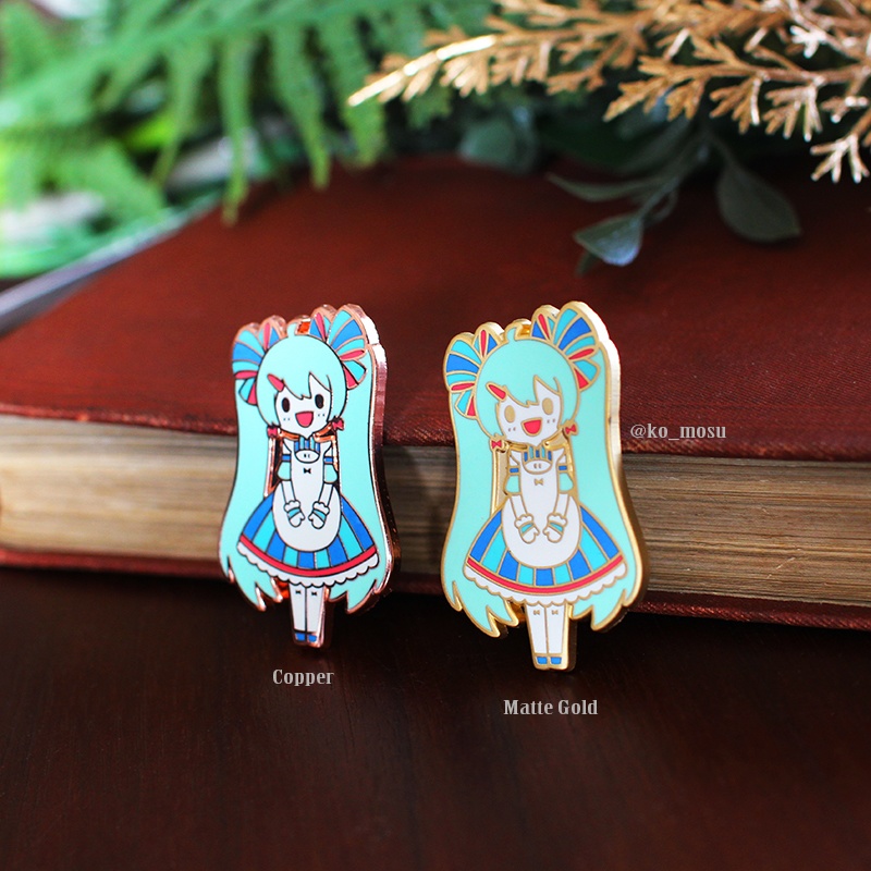 GATE BOXミクエナメルピンバッジ