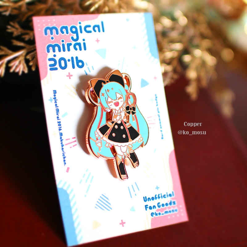 マジカルミライ2016ちゃんエナメルピンバッジ