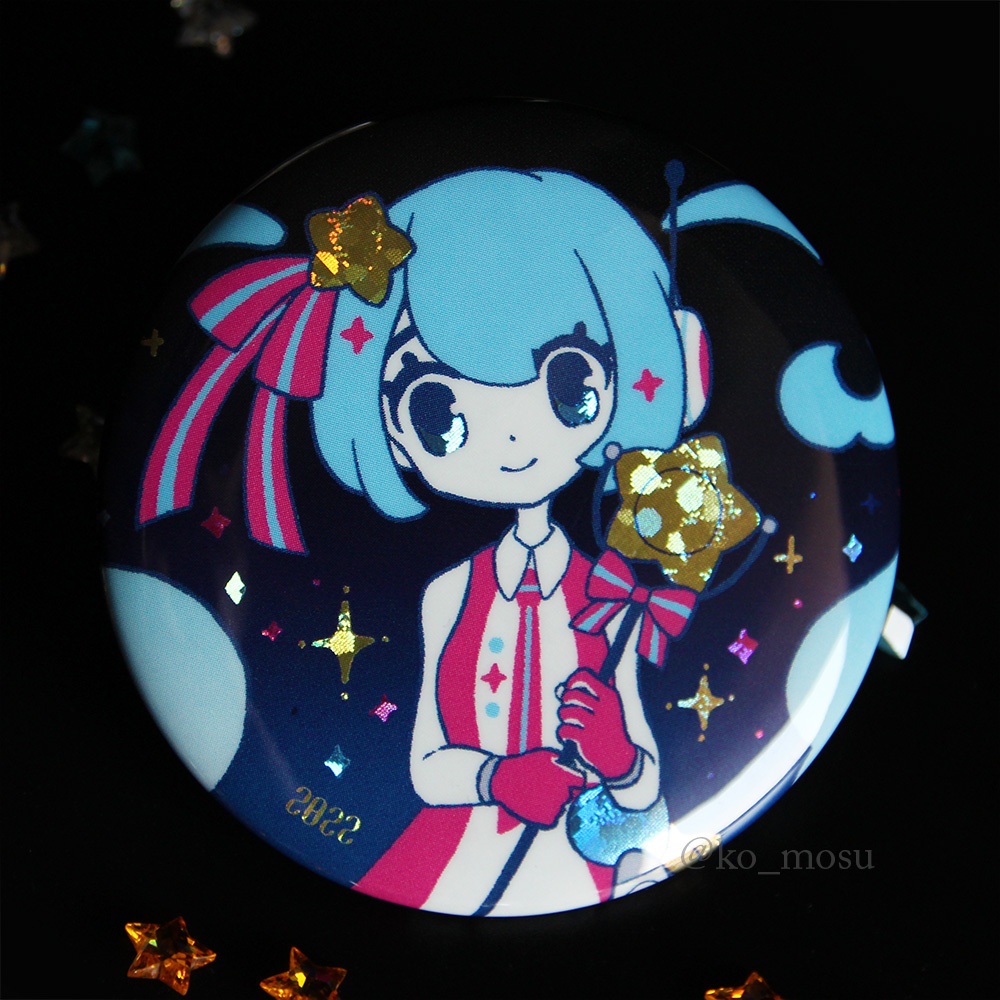 Future Eveホログラム缶バッジ