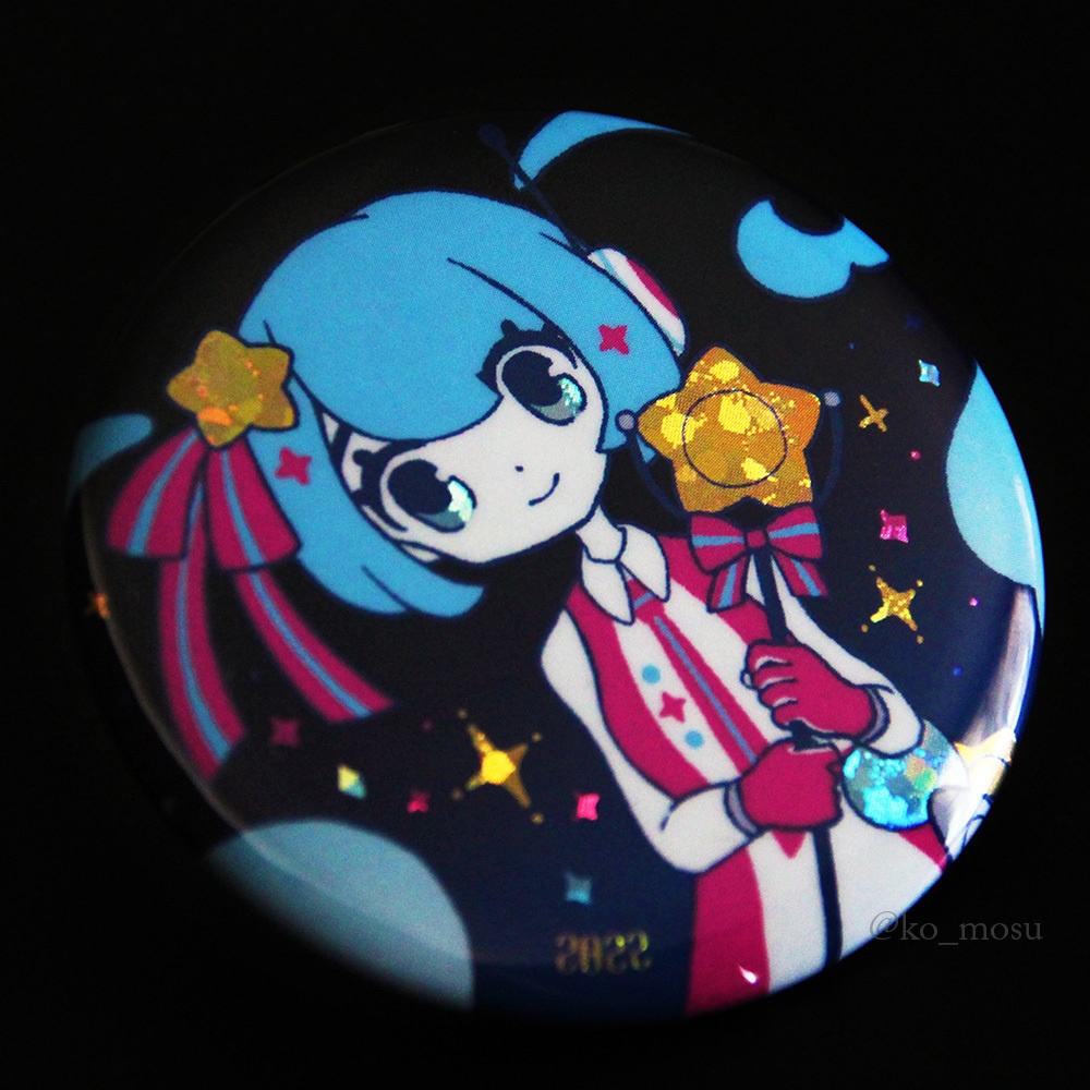 Future Eveホログラム缶バッジ