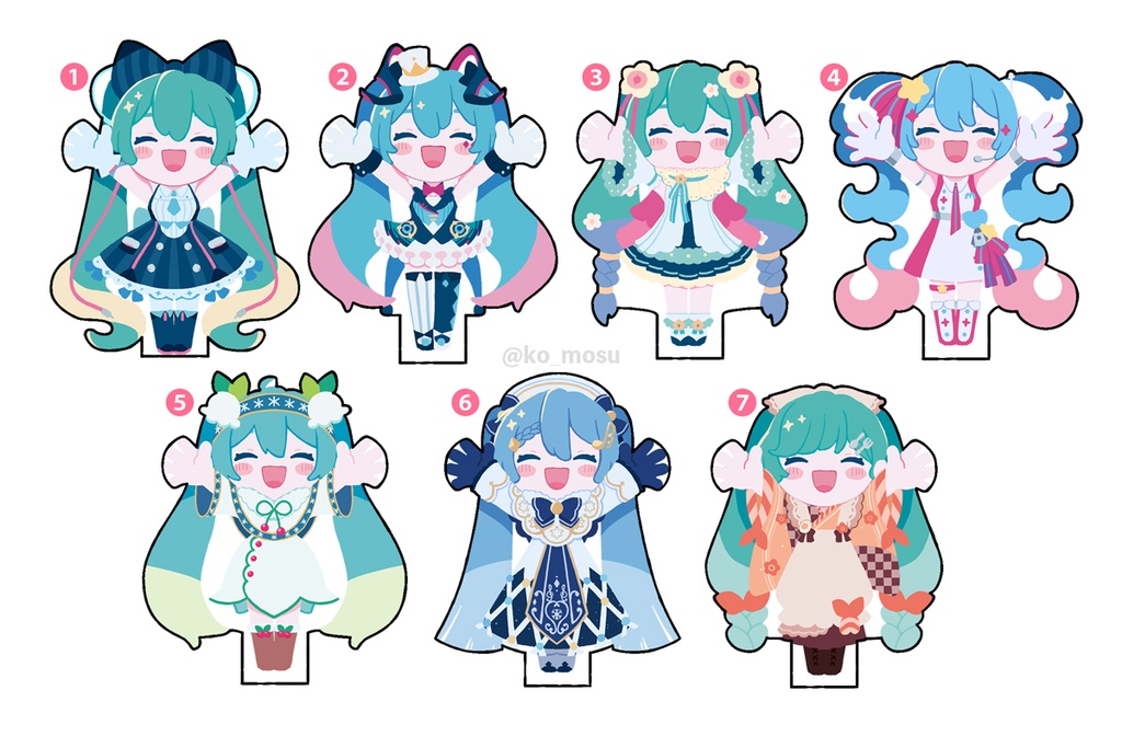 一緒におでかけアクリルスタンド