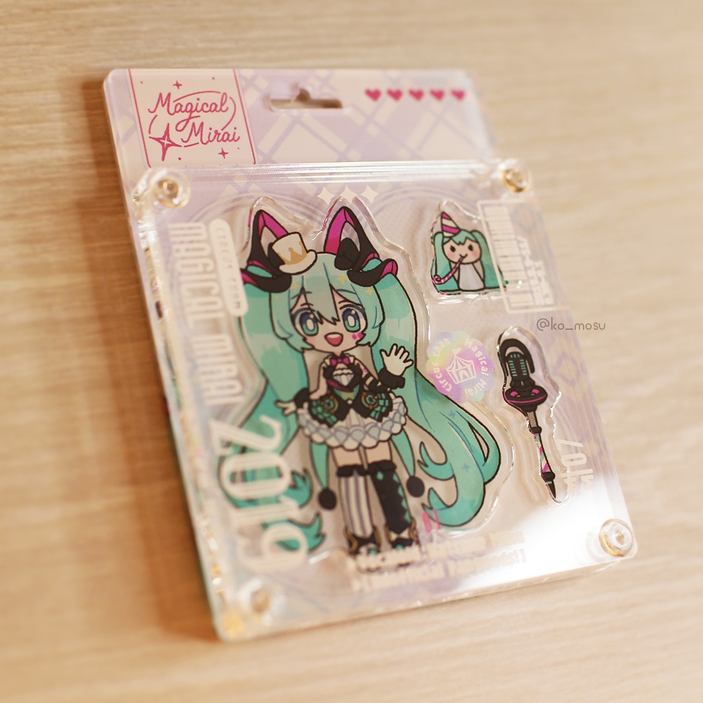【展示】マジミラブリスターアクキー