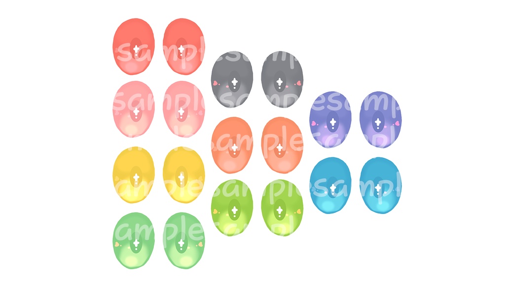 【kipfel 対応】 kipfel eyes texture 22 Colors