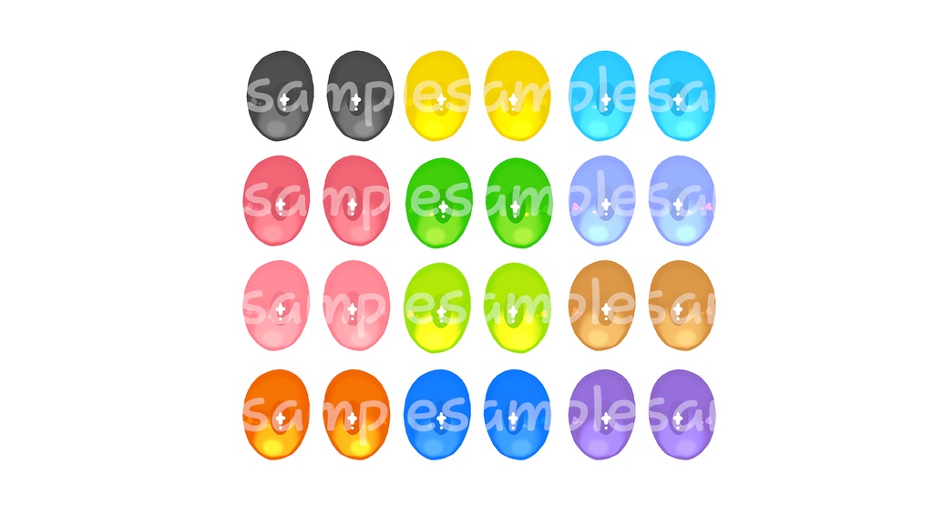 【kipfel 対応】 kipfel eyes texture 22 Colors