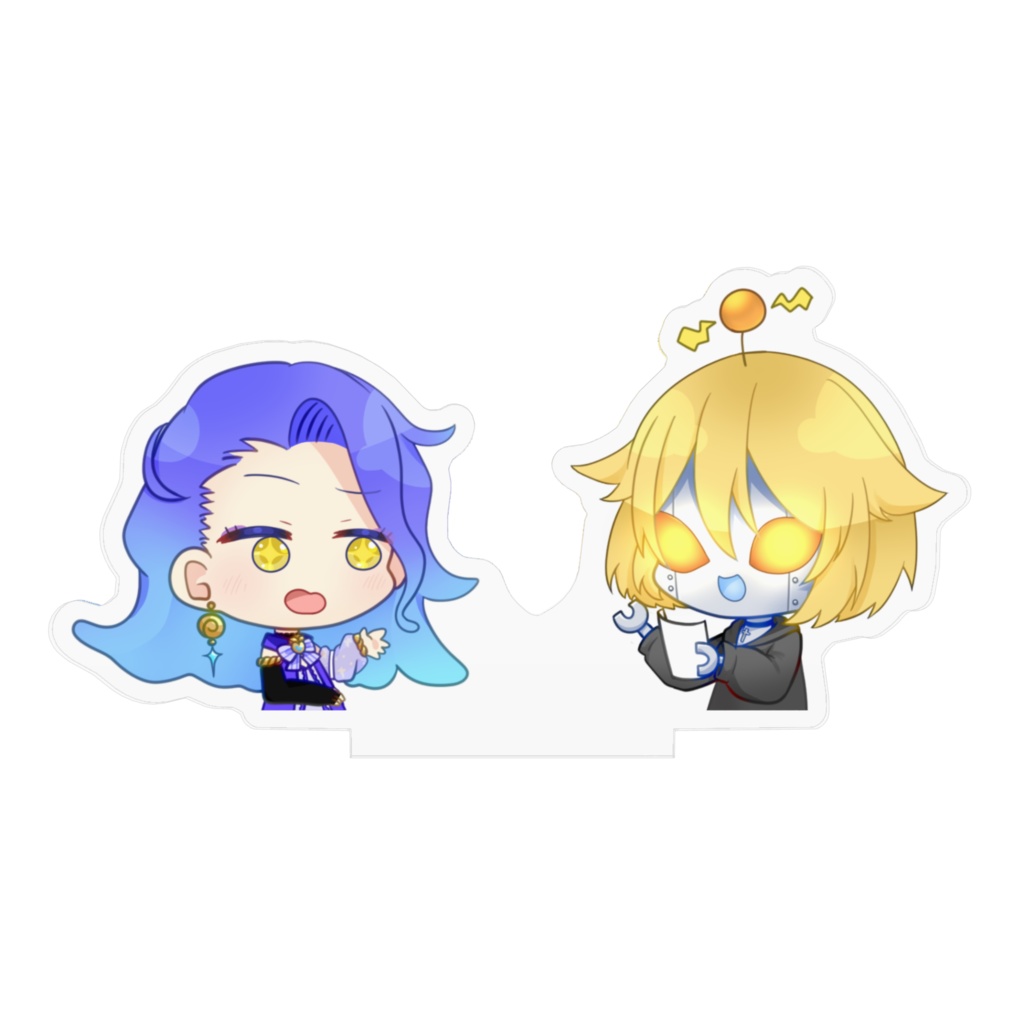 なちぺちアクスタ背景なし(なーちロボ)