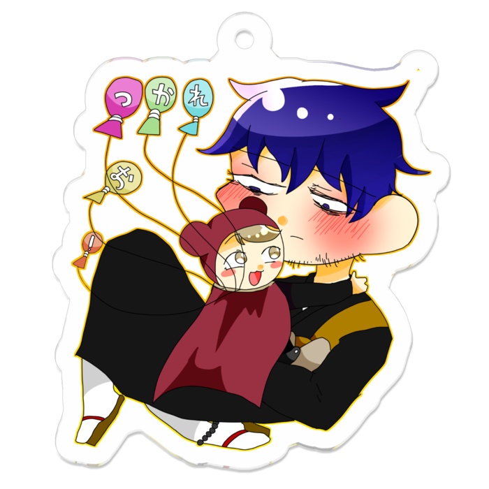 自陣アクキー🚀🌊💀🧀❤💙➕