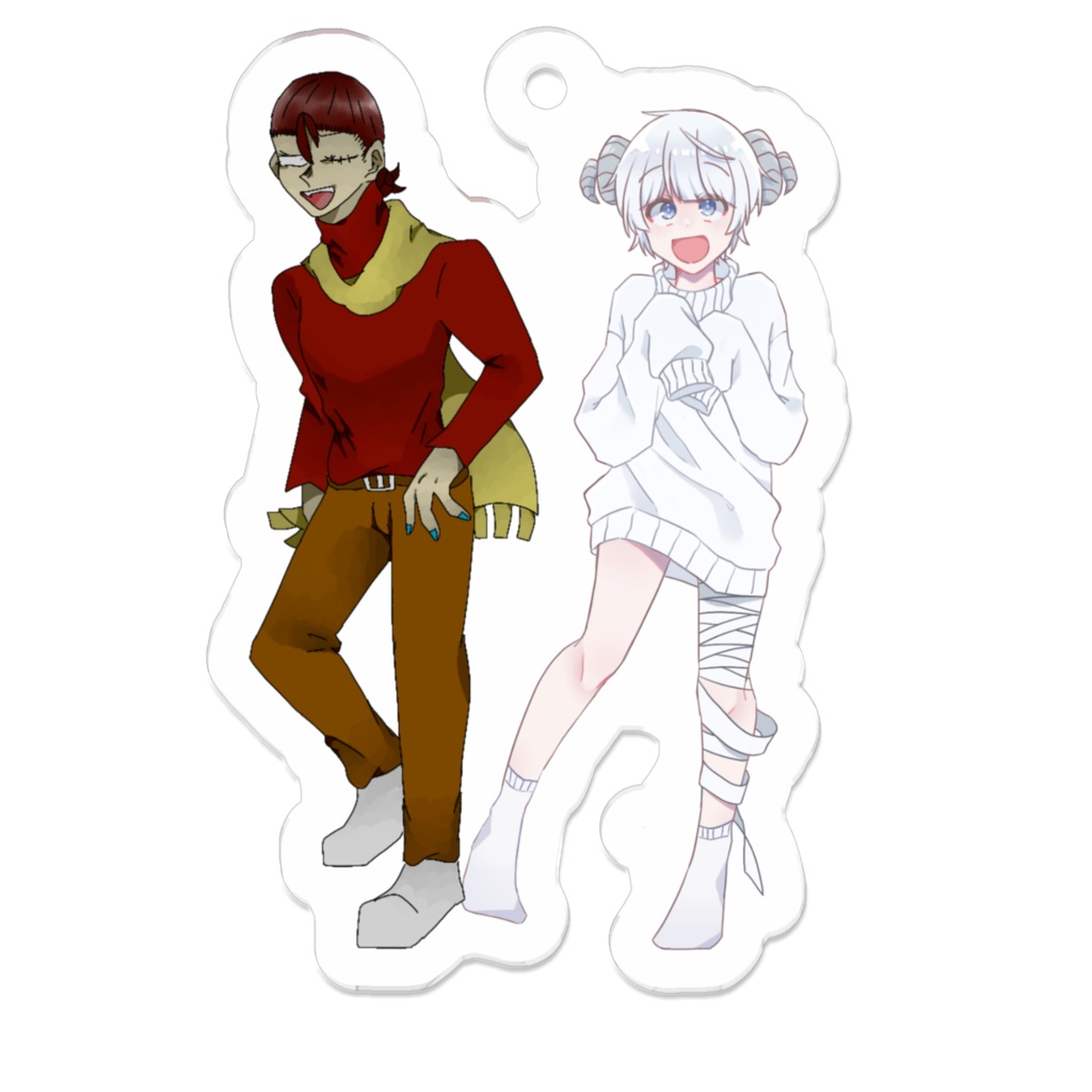 自陣アクキー🚀🌊💀🧀❤💙➕