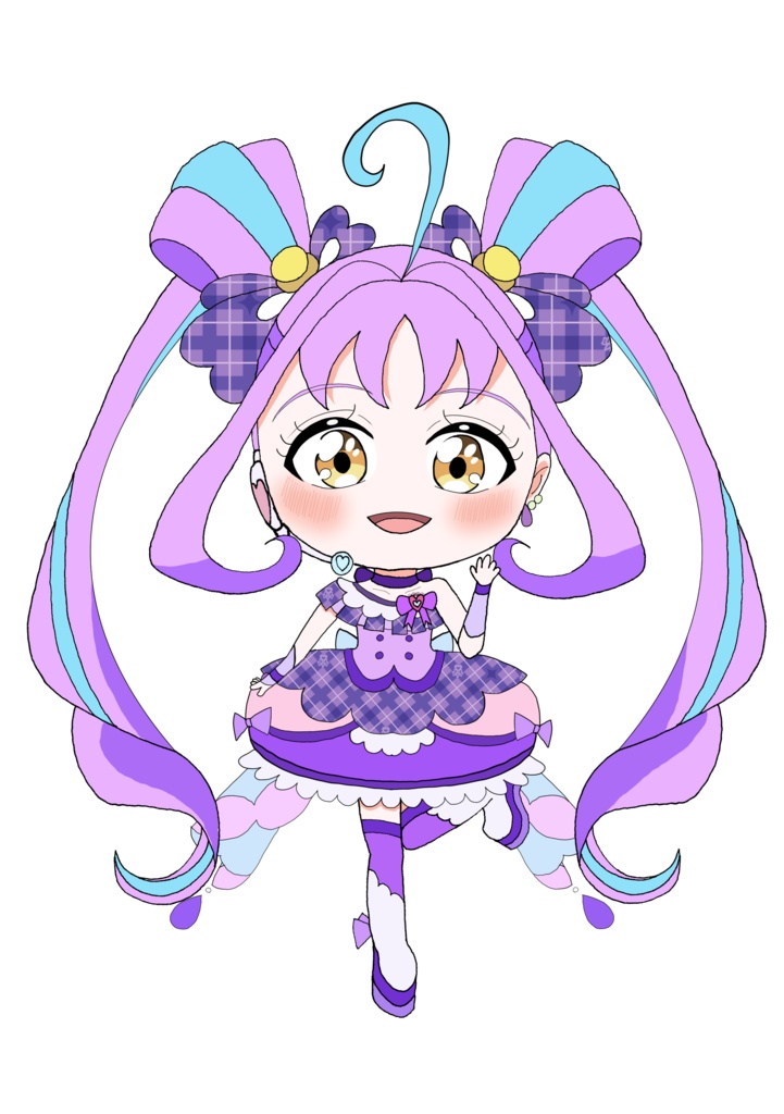 キュアキュンキュン アクリルキーホルダー