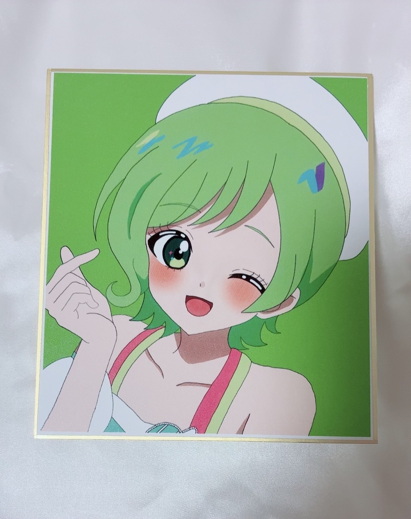 三ツ葉アイリ ミニ色紙