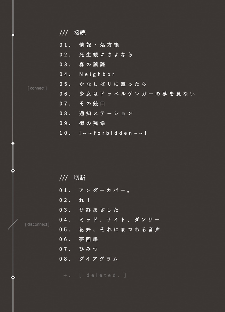 あばらや 1st Album『夢回線』
