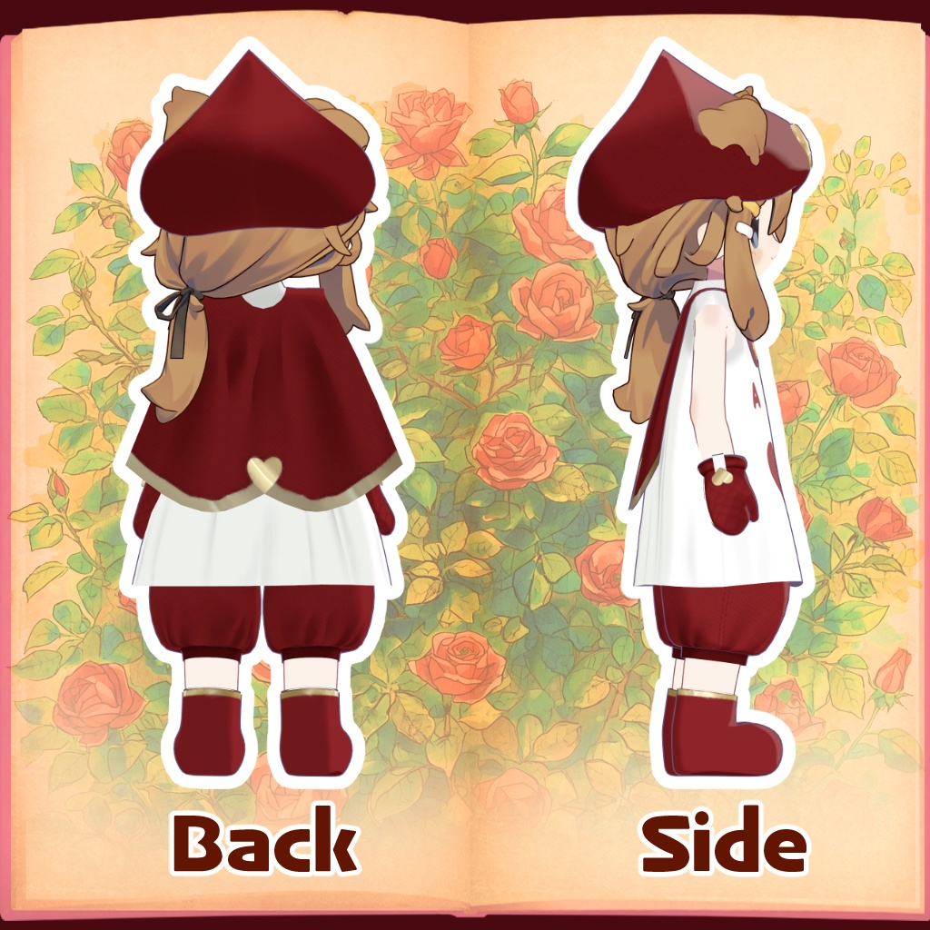 【まめふれんず対応衣装】❤️アリスのトランプ兵♠️