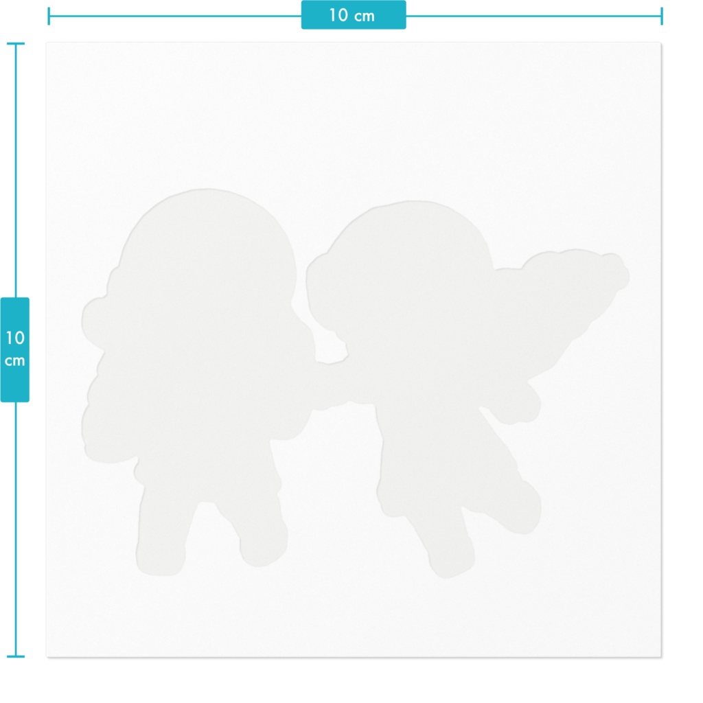 ちびねも仲良しステッカー(全二種)