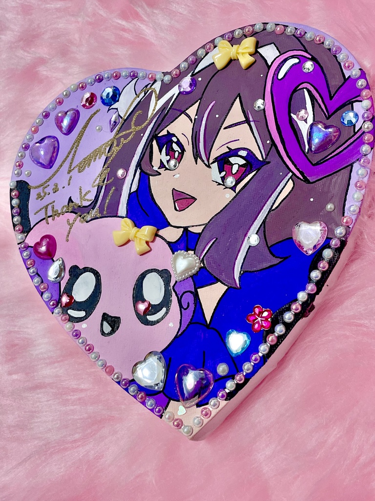 【💗一点物💗】直筆キャンバスデコアート