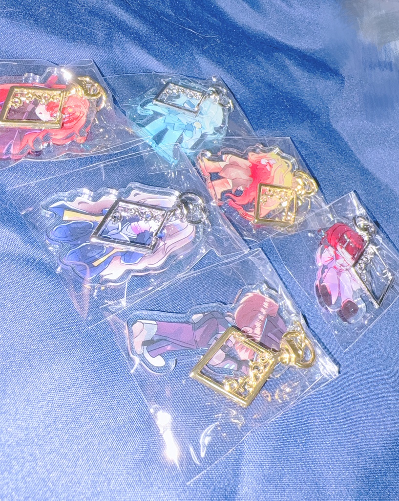 人格かぶりバス女子アクキー