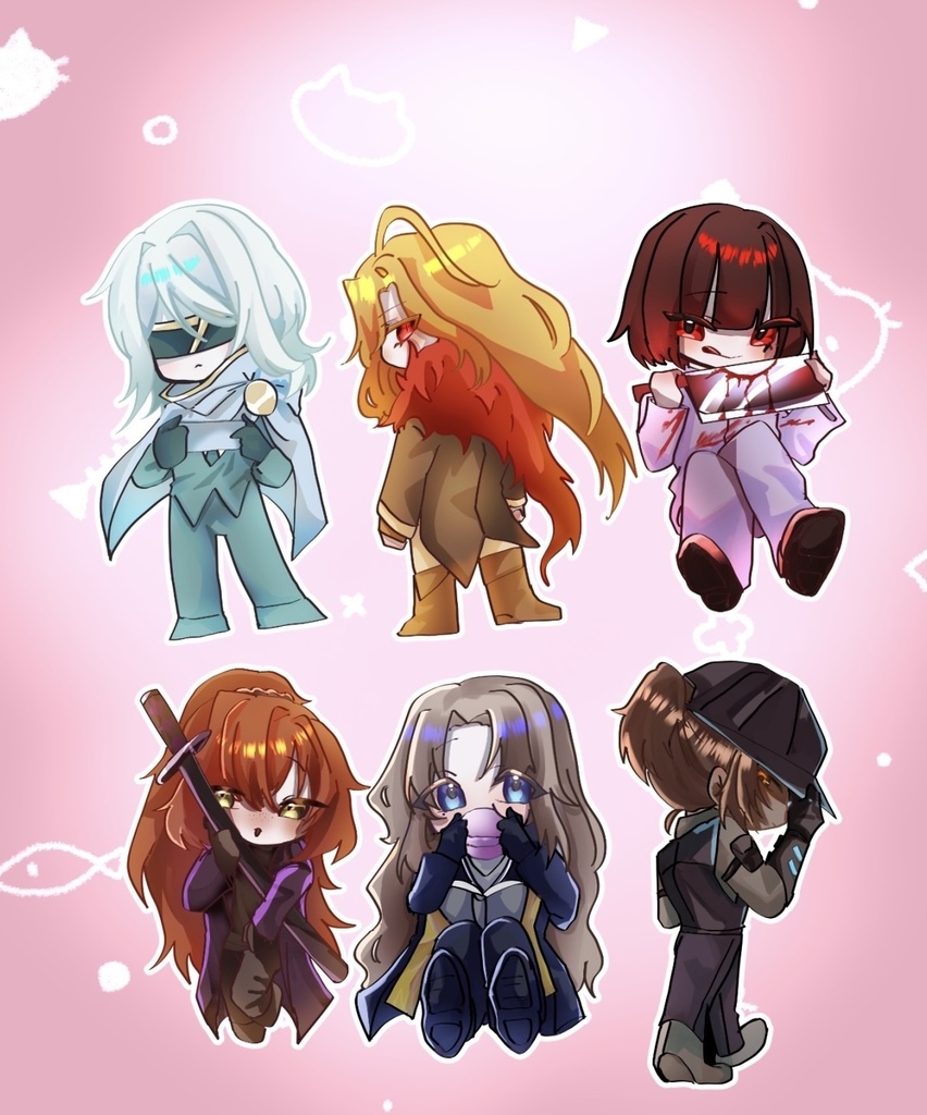 人格かぶりバス女子アクキー