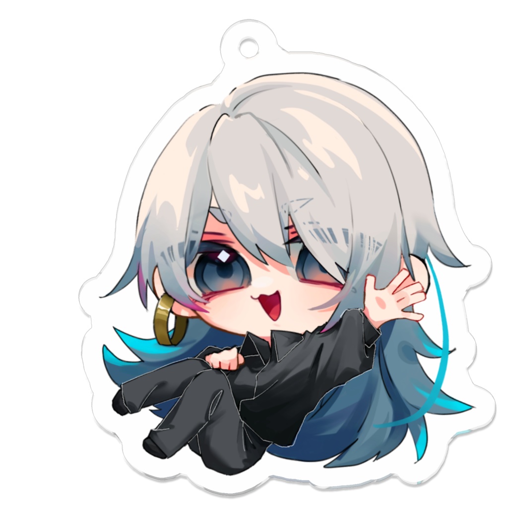 のど飴さんのアクリルキーホルダー