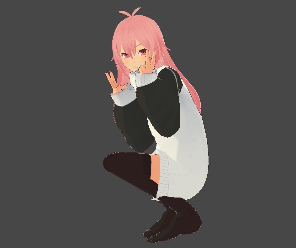 VRoid【Free / 無料】ポーズ