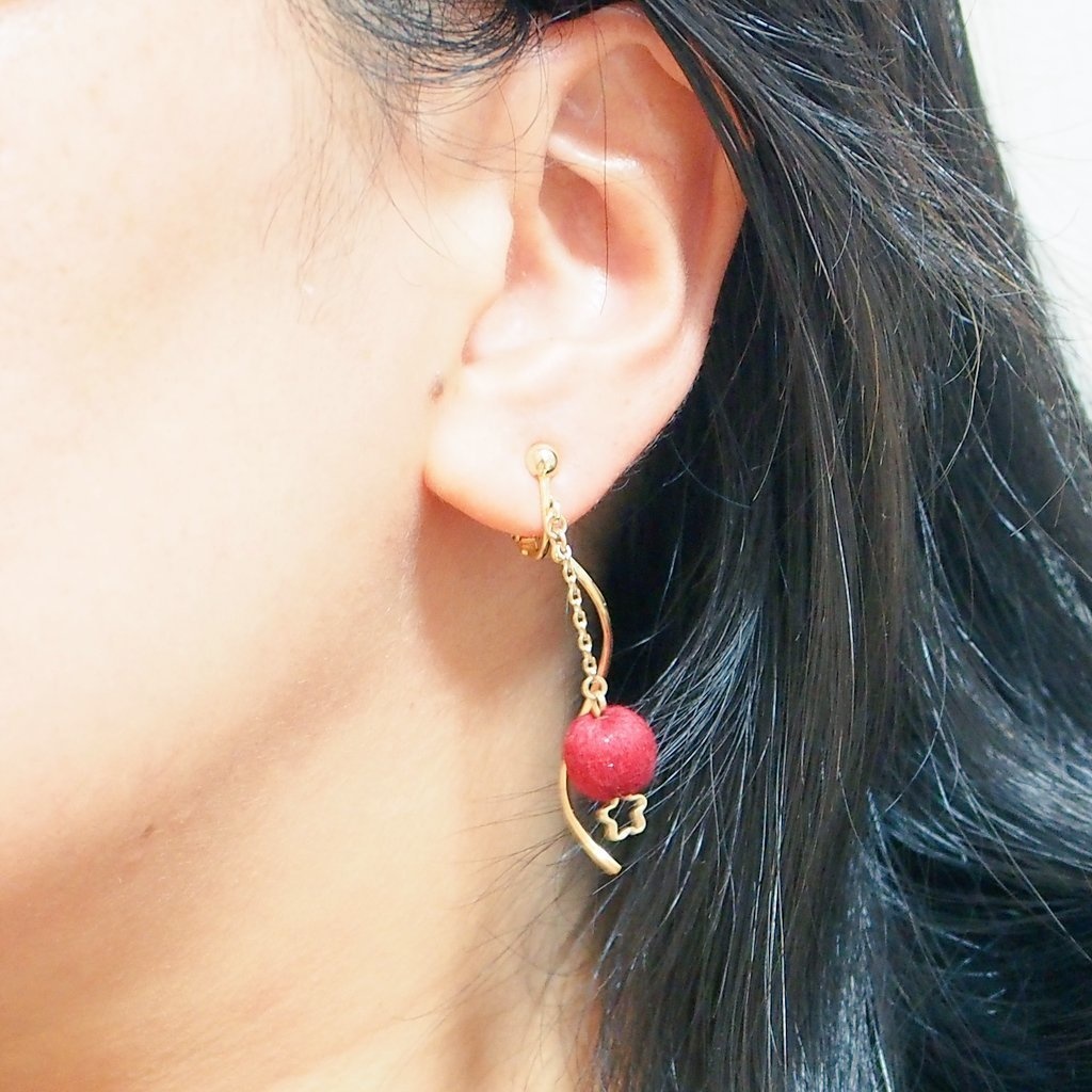 流星隊イメージピアス・イヤリング「エトワール」