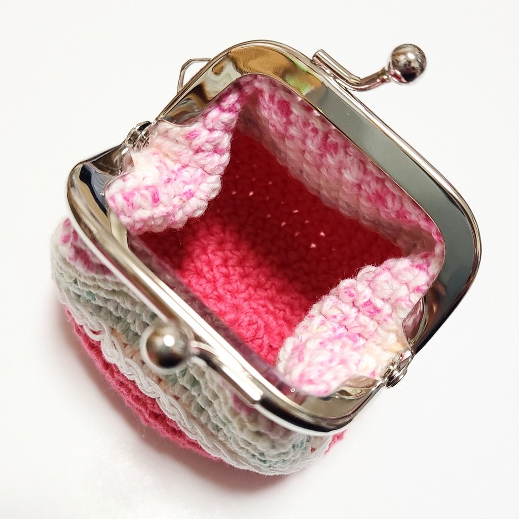 【あんスタ】2winkイメージの手編みがま口