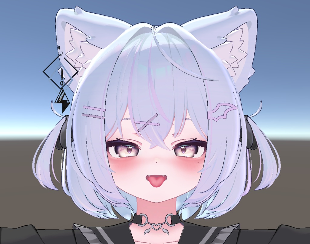 ショコラ -Chocolat- 専用ちょい病みメイク+舌質感上げテクスチャ