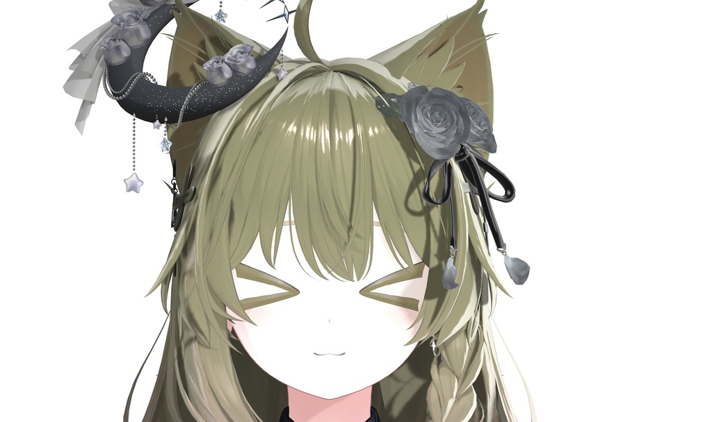 しなの専用 まゆ毛とまつ毛の色変え用テクスチャ