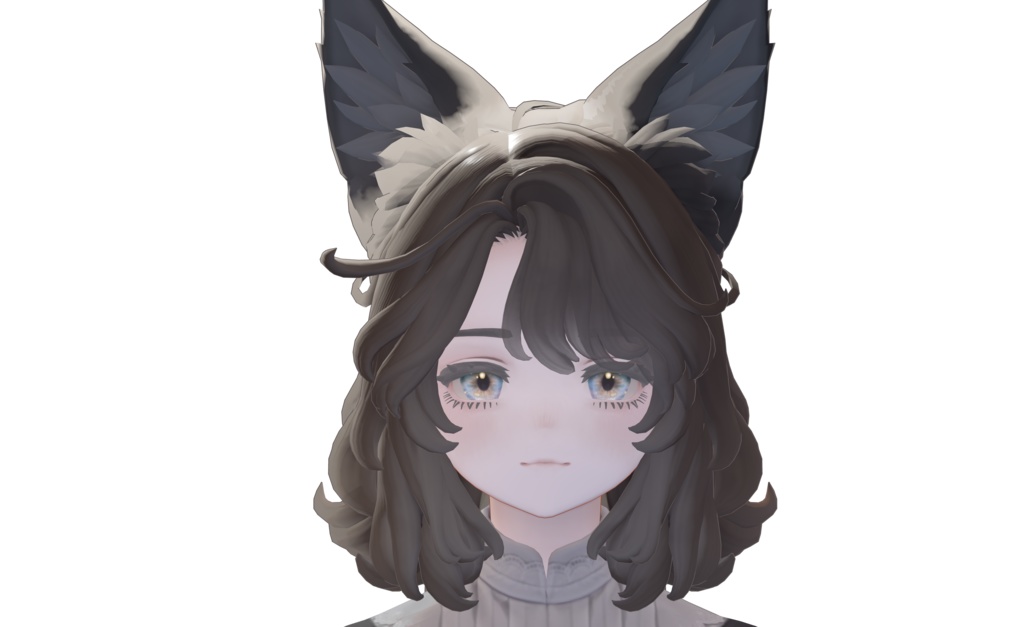 マリシア専用 まゆ毛とまつ毛の色変え用テクスチャv2