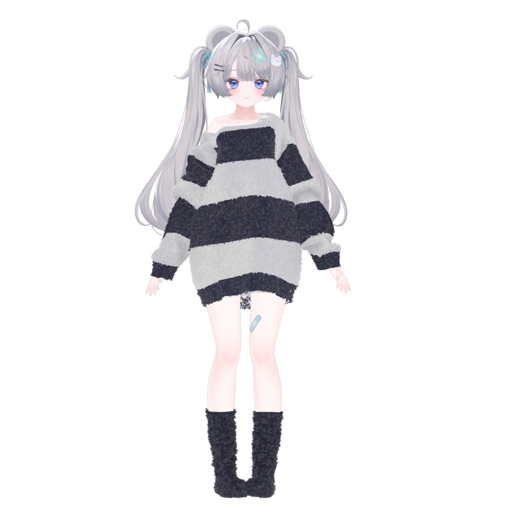 【15アバター対応・期間限定セール】オーバーサイズふわもこパジャマ