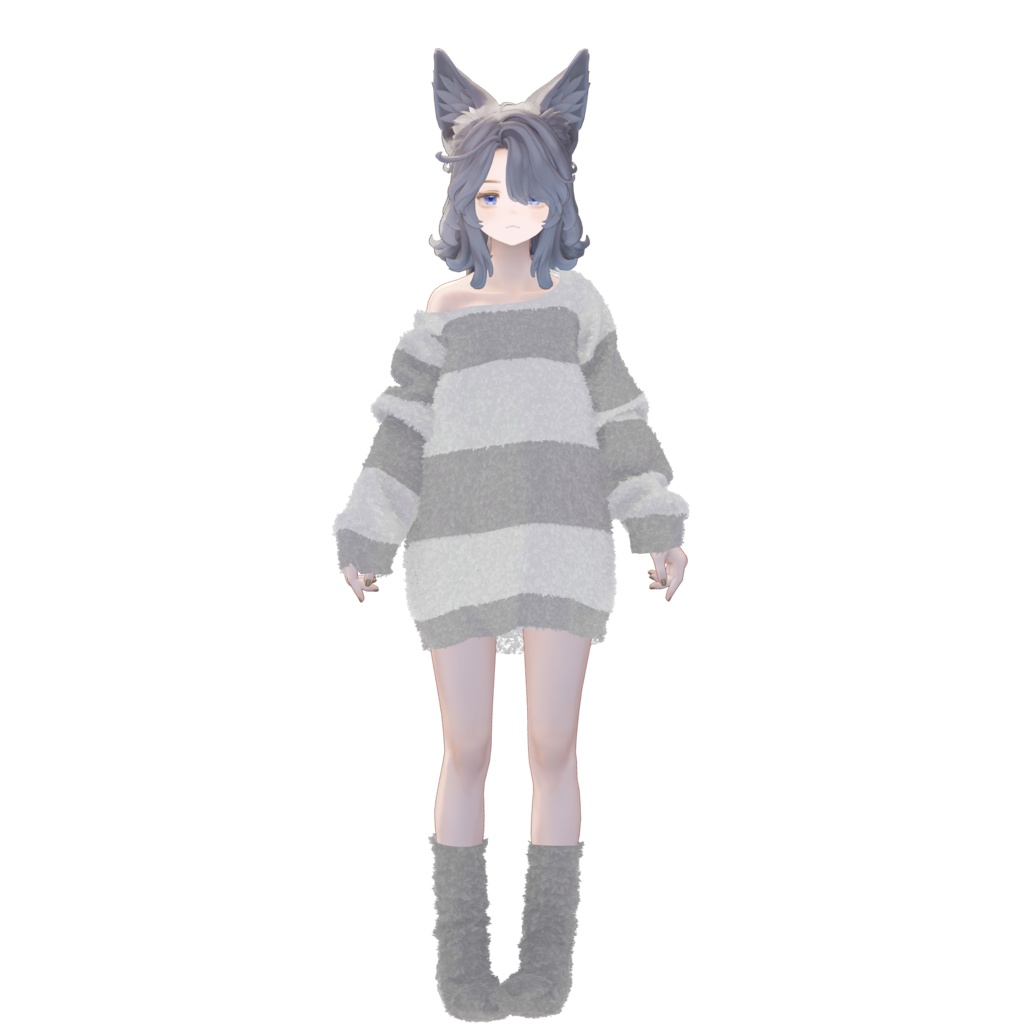 【15アバター対応・期間限定セール】オーバーサイズふわもこパジャマ