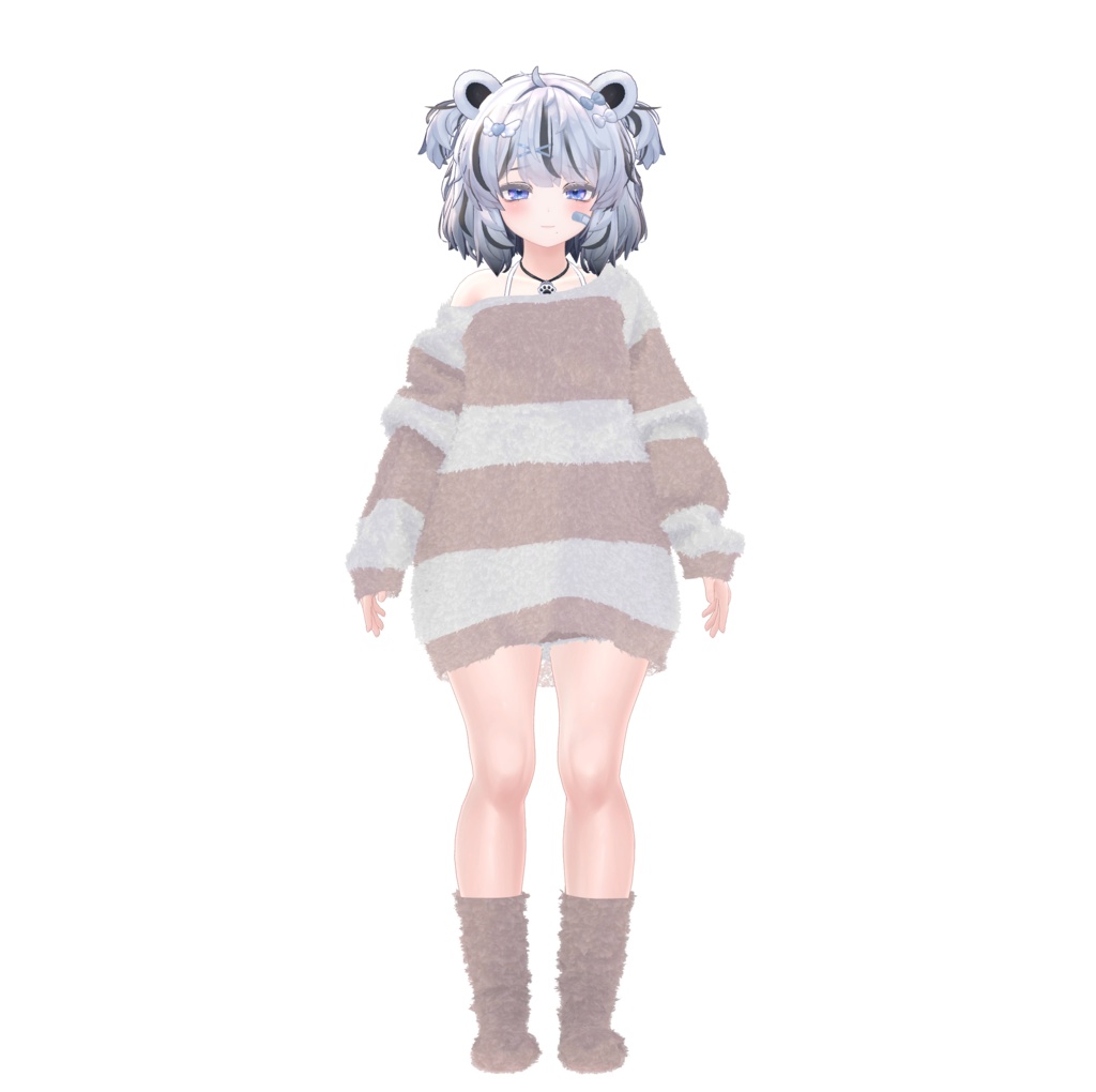 【15アバター対応・期間限定セール】オーバーサイズふわもこパジャマ