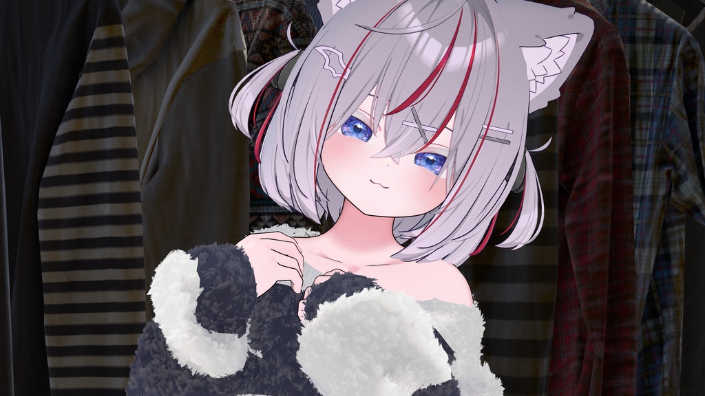 【15アバター対応・期間限定セール】オーバーサイズふわもこパジャマ