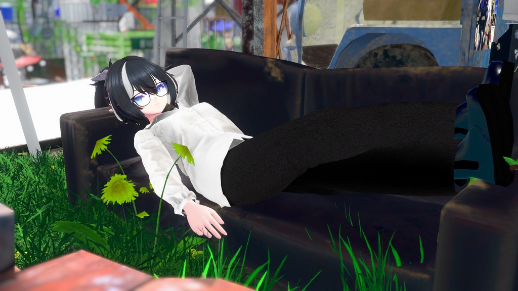 【無料】【19アバター対応】かるーーいサイドゴアブーツ