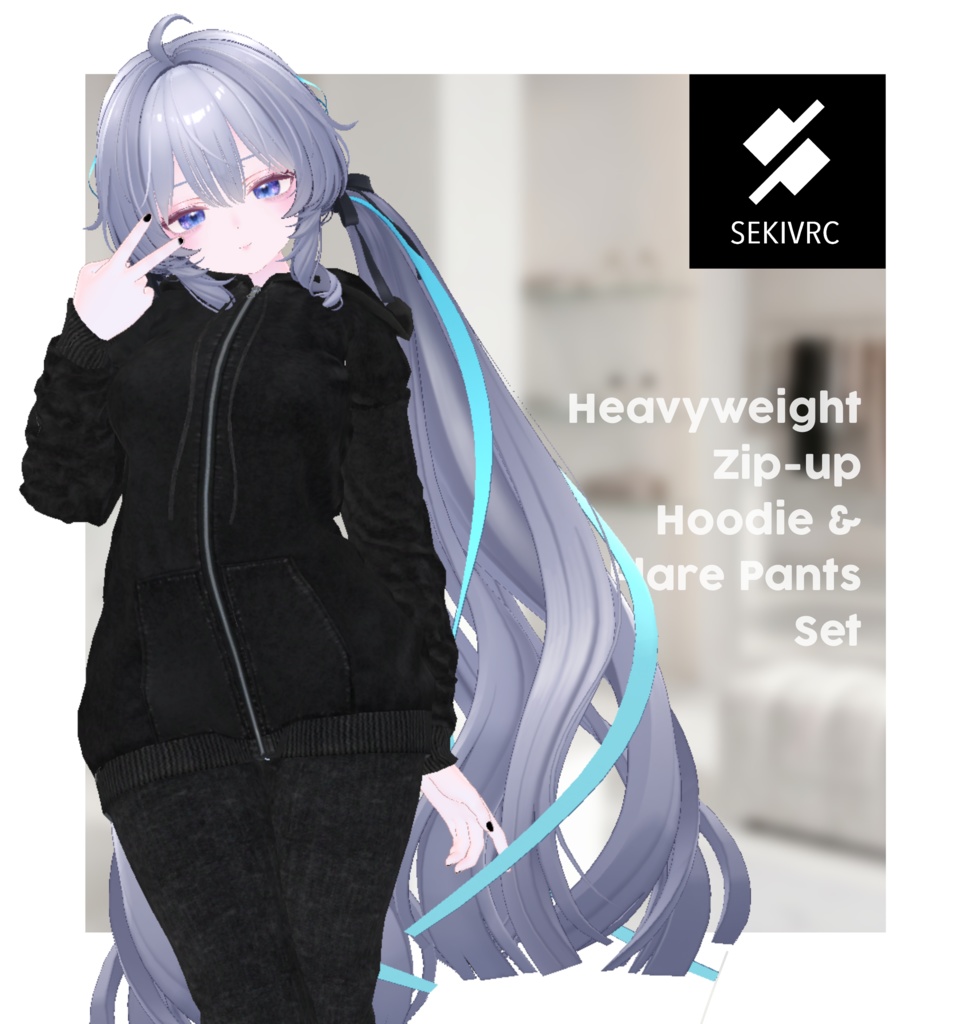 【期間限定セール】ヘビーウェイトパーカーセット【22アバター対応】