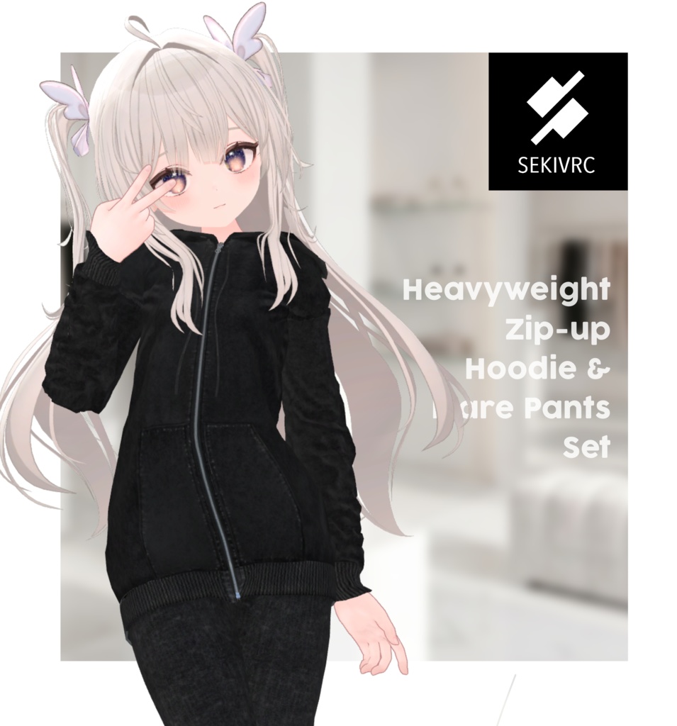【期間限定セール】ヘビーウェイトパーカーセット【22アバター対応】