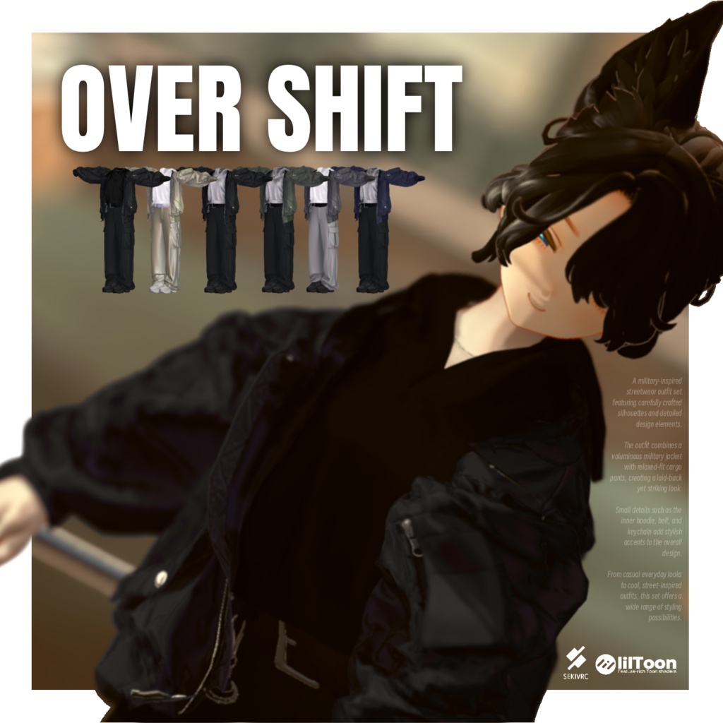 【期間限定セール】OVERSHIFT【37アバター対応】