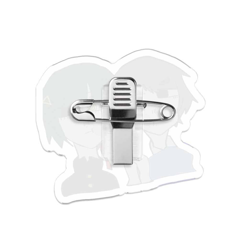 創作 りょうちゃちゃバッチ