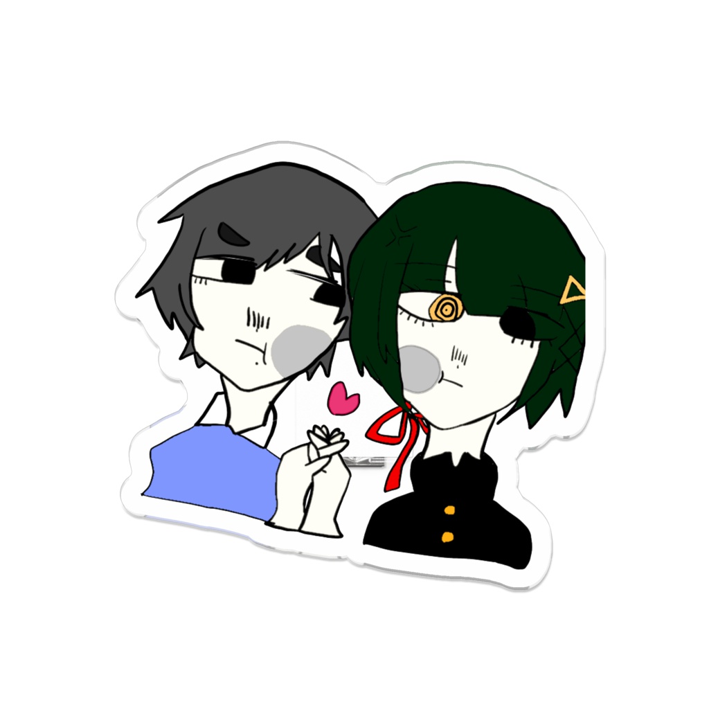 創作 りょうちゃちゃバッチ