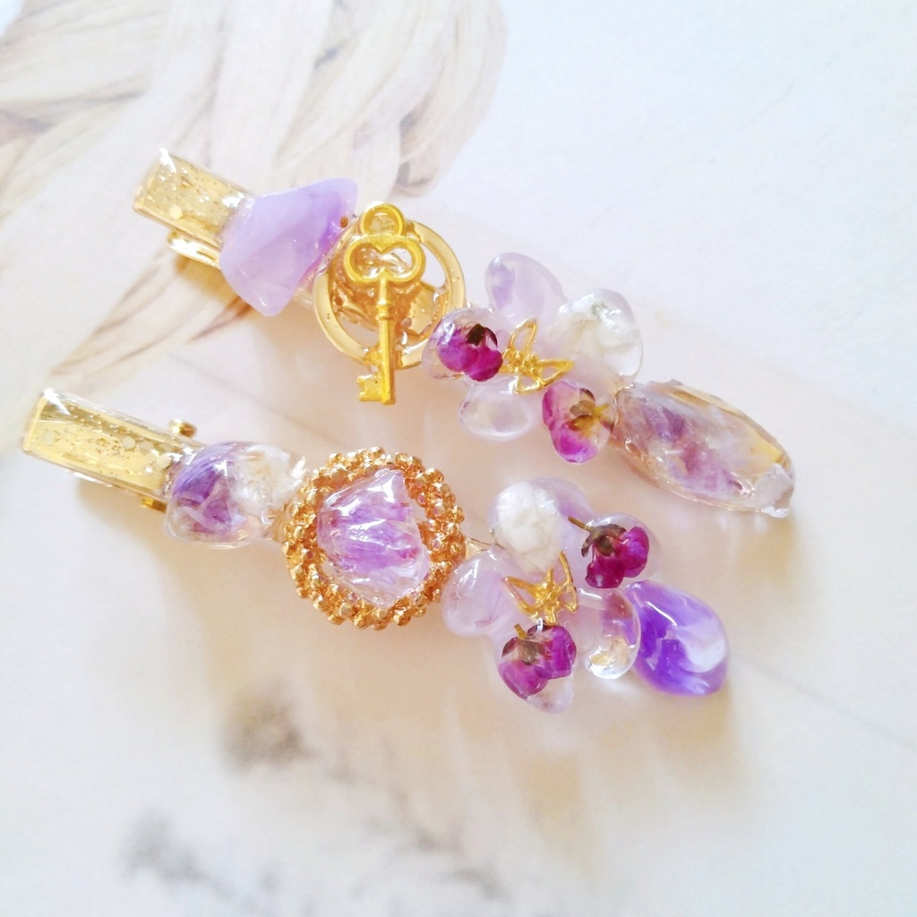 【本との同梱不可】Zauberer 4 🦋 hair clip & hat pins