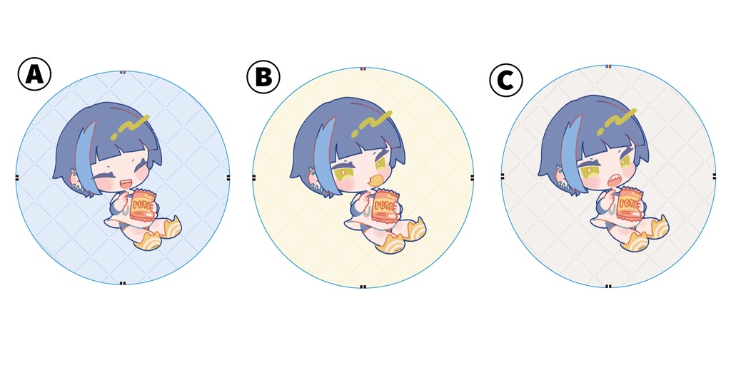 【2周年記念】ホログラム缶バッジ